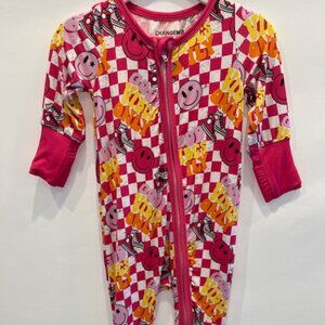 NEW Pink Bamboo Pajamas Onesie